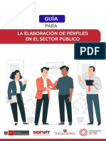 Guía para La Elaboración de Perfiles en El Sector Público