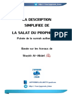 Description Simplifiée de La Salât Du Prophète Alayhi Salat Wa Salam