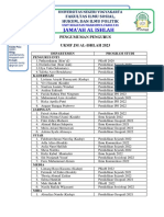 Pengumuman Pengurus UKMF JM AL-IsHLAH-2023