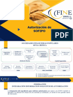 Presentacion Autorizacion Sofipo