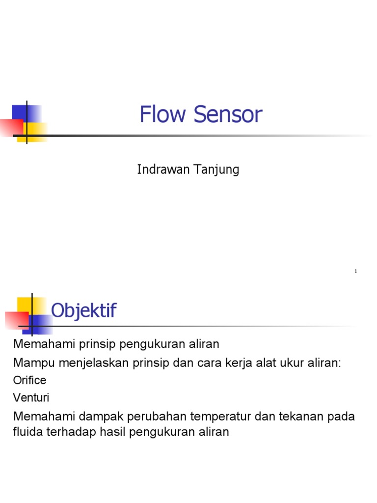 03 Flow Sensor | PDF | Griya & Taman