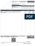 Factura de servicios de licenciamiento y certificado digital Begranda