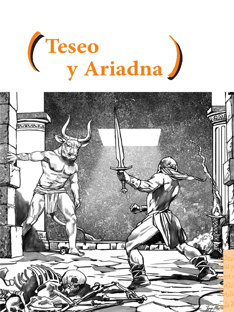 Teseo y Ariadna | PDF | Minotauro | Teseo
