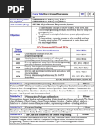 Course Code: Course Title TPC Version No. Course Pre-Requisites/ Co-Requisites Anti-Requisites (If Any)