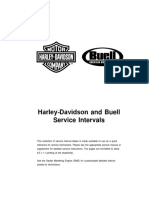 2005 HD Buell Service Intervals