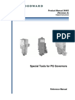 Special Tools For PG Governors: Product Manual 36405 (Revision A)
