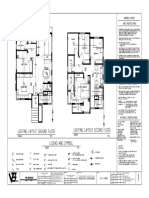 Lighting Layout Second Floor Lighting Layout Ground Floor: General Notes and Specifications