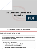 I. La Contraloría General de La República