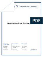 Construction Front End Documents Guide