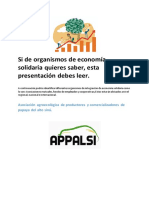 Si de Organismos de Economía Solidaria Quieres Saber, Esta Presentación Debes Leer.