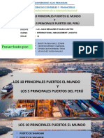 Los 10 Principlaes Puertos Del Mundo y Los 5 Principales Puertos Del Perú