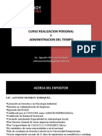 Material Curso Realizacion Personal y Administracion Del Tiempo