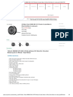 Especificaciones Motor 13 Inch 3 KW