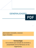 Tema 1 Farmacología Generalidades