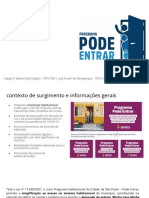 AUP0545-HIS-E9-Rupturas e Permanências - Considerações Acerca Do Recente Programa Pode Entrar - PPT