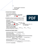 Investigación Incidentes