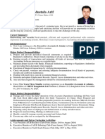Resume of Md. Mustafa Arif