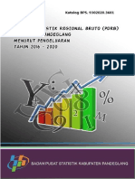 Produk Domestik Regional Bruto Kabupaten Pandeglang Menurut Pengeluaran 2016-2020