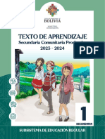 1er. Año de Educación Secundaria Comunitaria Productiva