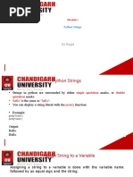 3module 2-Python Strings, Manipulation, Accessing, Operations