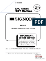 Manual Flejadora PNSC2-34
