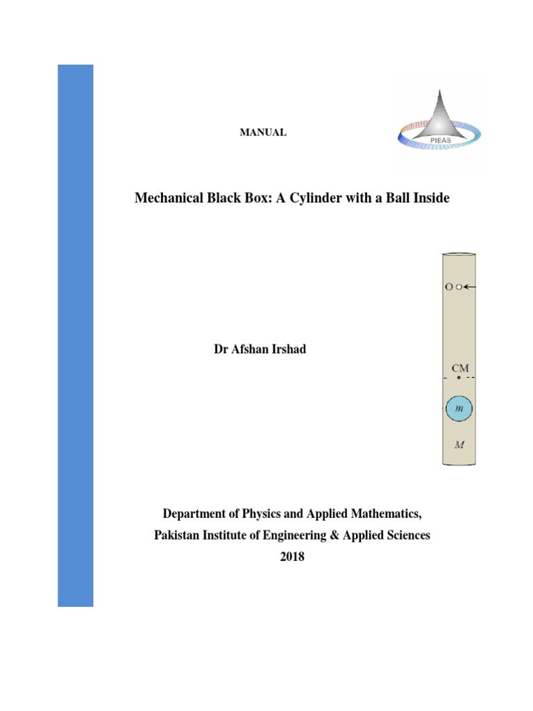 01 mechanical black box pdf rotation around a fixed axis center