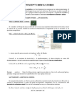 Semana 1. Movimiento Oscilatorio