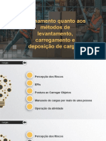 NR11 - Treinamento Metodos de Levantamento Carregamento Deposicao de Cargas - 2023