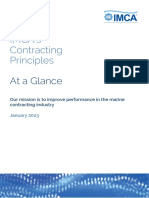 0005 - 20230209 - Contracting Principles - at A Glance - Jan2023 - IMCA