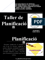 Taller de Planificacion