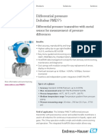 Endress-Hauser Deltabar S PMD75 EN