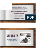 Unidad Iv - Fase I Planificación de La Auditoria - Contratación