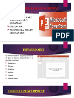 Usos Del Programa Powerpoint-Yari Melo