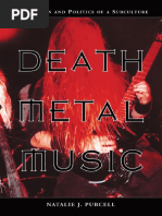 Death Metal Music - Natalie J. Purcell | PDF | Heavy Metal Music