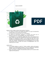 Bolsas Verdes para Una Compra Sustentable