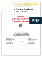 2017-2018 LFHMLK Faculty Protocol Handbook
