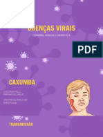 Doenças virais: caxumba, dengue e hepatite A