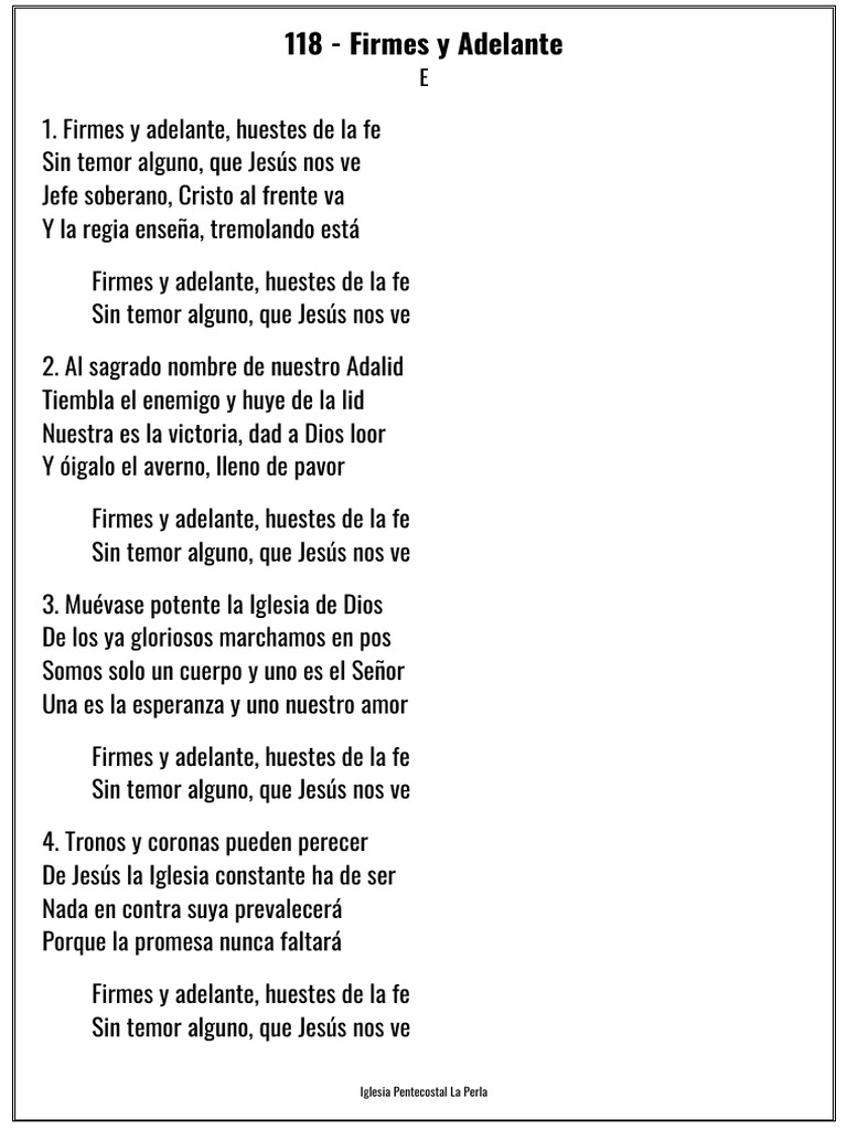 118 - Firmes y Adelante | PDF