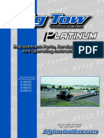 Big Tow Trailer Service Manual and Parts Guide