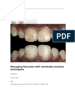 STYLE ITALIANO-Comunidad-Manejo de La Fluorosis Con Técnicas Minimamente Invasivas