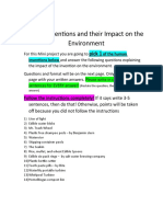 Human Impact Inventions