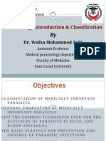 Classification of Helminthis