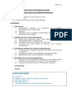 ANEXO 2 - Estructura Presentación Prácticas Preprofesionales