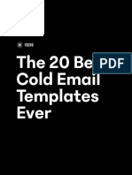 Endless Clients The 20 Best Cold Email Templates Ever