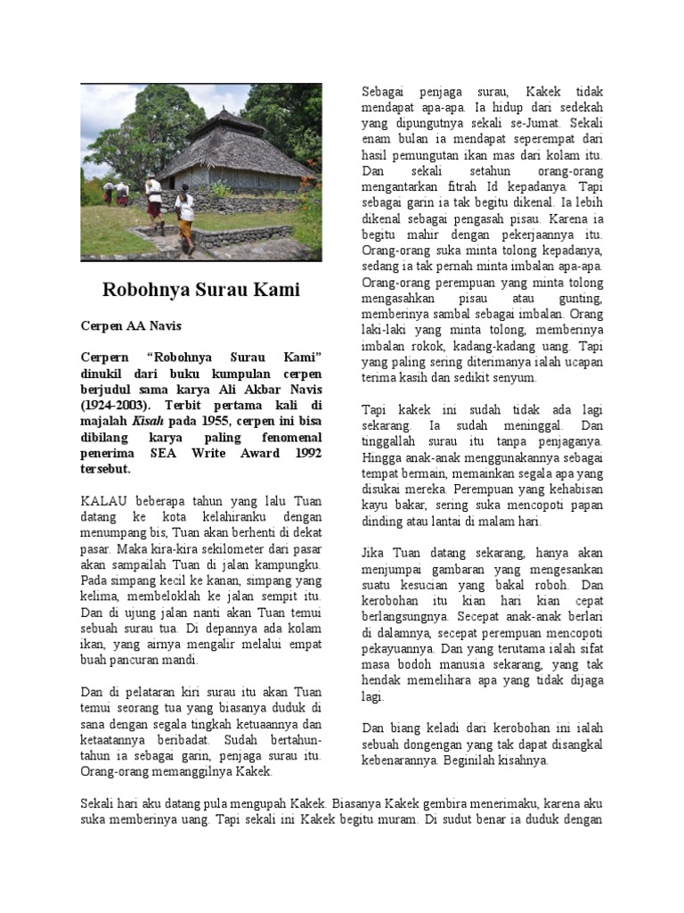 Robohnya Surau Kami Pdf