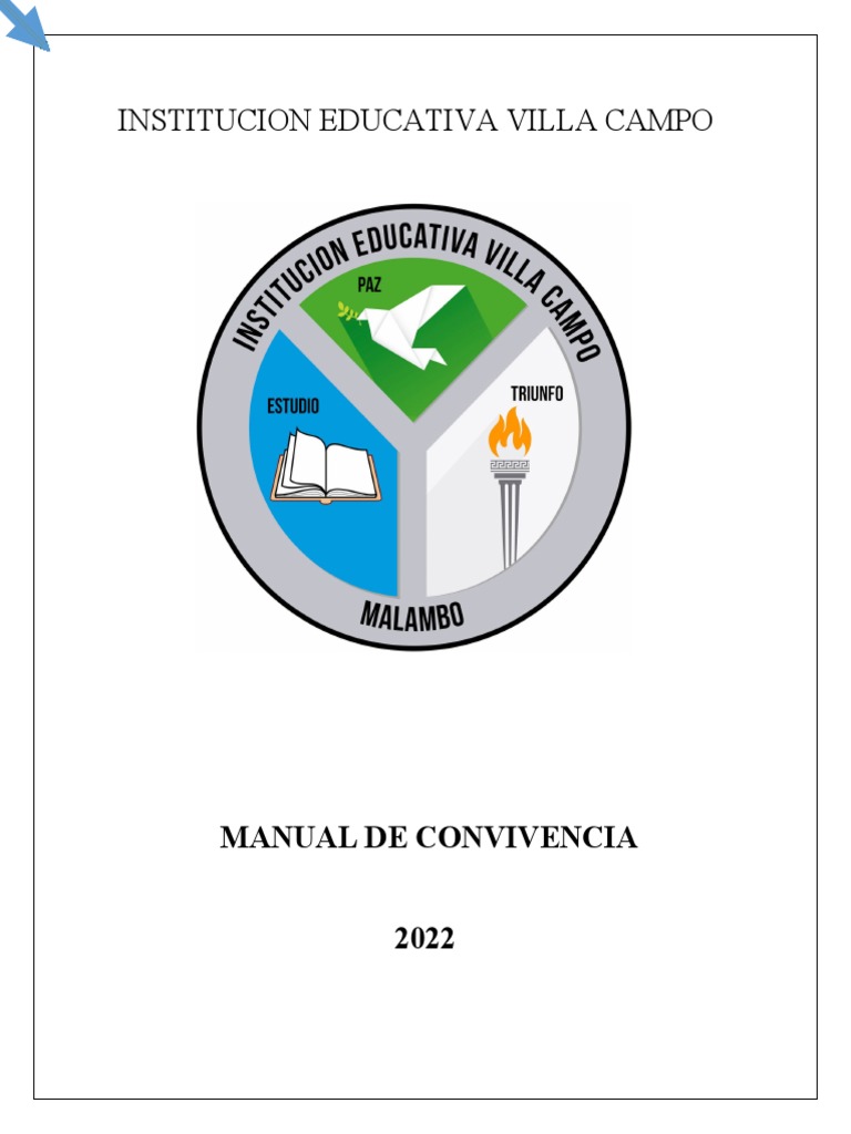 Manual De Convivencia Pdf Institución Liderazgo