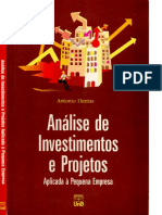 antonio dantas - análise de investimentos e projetos aplicada à pequena empresa (1996)