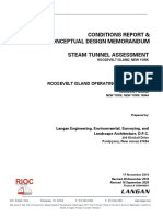 LANGAN - RIOC Roosevelt Island Steam Tunnel-Sea Wall Report