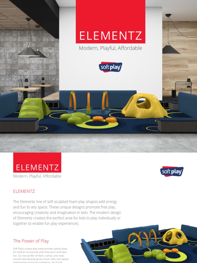 Soft Play Elementz Brochure f2 | PDF | Flooring