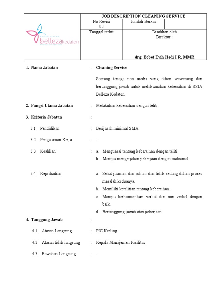 JD Cleaning Service PDF